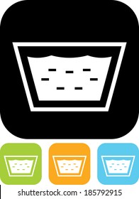 Washbowl vector icon