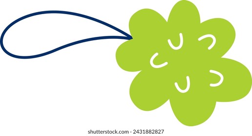 Washcloth Tool Icon Vector Illustration