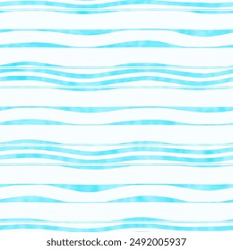 Washed Out  Wavy Stripe Pattern