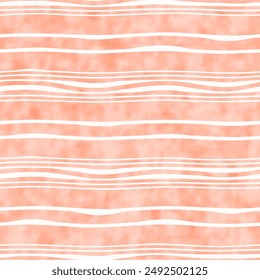Washed Out  Wavy Stripe Pattern