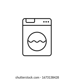 washer, clean, technology vector illustration
