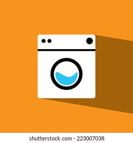 Washer flat icon  vector illustration eps10
