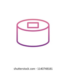 washer icon in Nolan style