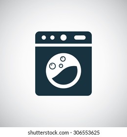 washer icon, on white background