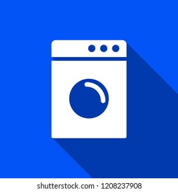 Washer icon with shadow , sign design