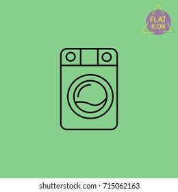 washer line icon