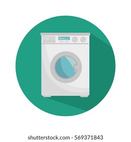 washer machine isolated icon
