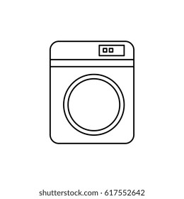 washer machine isolated icon