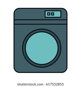 washer machine isolated icon