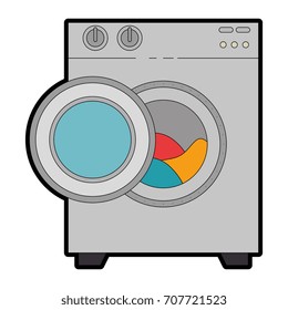 washer machine isolated icon