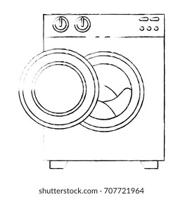 washer machine isolated icon