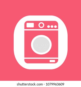 washer machine  vector icon