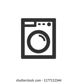 Washer. monochrome icon