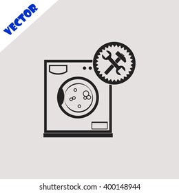  Washer repair vector. 