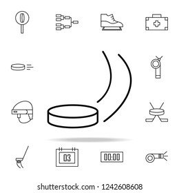 washer speed icon. hockey icons universal set for web and mobile