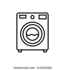 washer vector icon