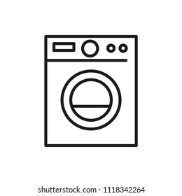 washer vector icon