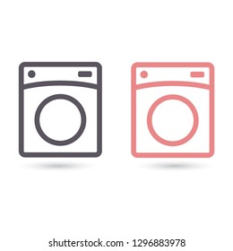 Washer Vector icon