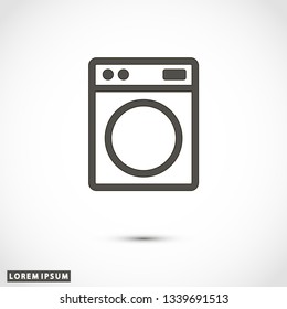 Washer vector icon