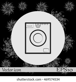 Washer vector icon