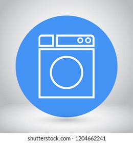 WASHER vector icon eps 10