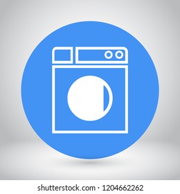WASHER vector icon eps 10