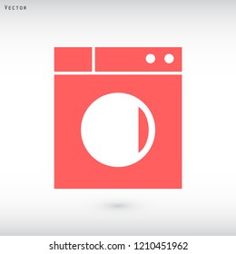 WASHER vector icon eps 10