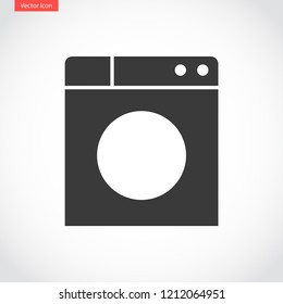 WASHER vector icon eps 10