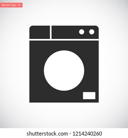 WASHER vector icon eps 10