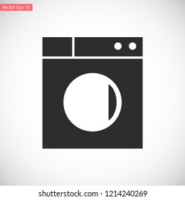 WASHER vector icon eps 10