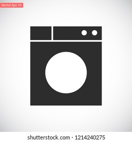 WASHER vector icon eps 10
