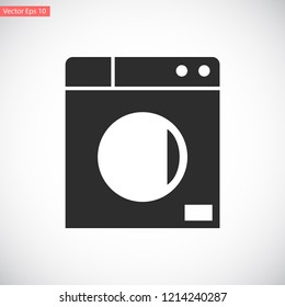 WASHER vector icon eps 10