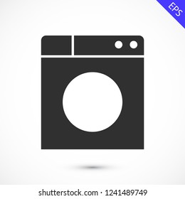 WASHER vector icon eps 10