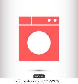WASHER vector icon eps 10