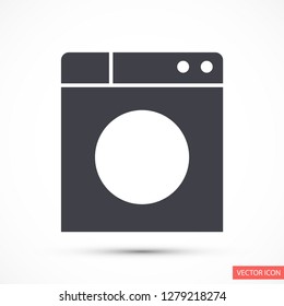 WASHER vector icon eps 10