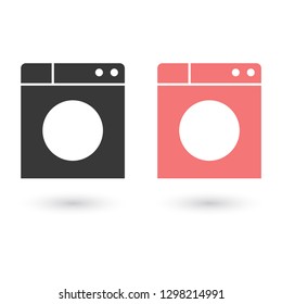 WASHER vector icon eps 10