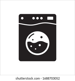 Icono vectorial del lavaparabrisas. Diseño de la señal plana del lavaparabrisas. Pictograma de símbolo de máquina de lavado