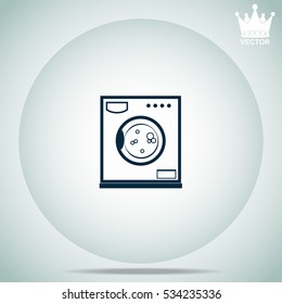 Washer  vector illustration.