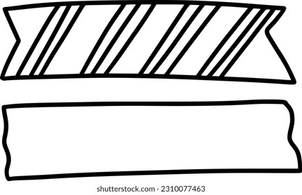 washi tape doodle, illustration, vector, doodle, paper, sticker, pattern, tape, collection, frame, washi, decorative, design, strip, isolated, background, adhesive, cute, label, decoration, scrapbook,