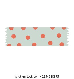 Washi tape stickers. vector illustration.