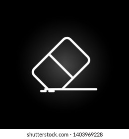 Washing band neon icon. Elements of education set. Simple icon for websites, web design, mobile app, info graphics