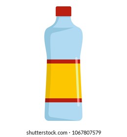 Washing bottle icon. Flat illustration of washing bottle vector icon for web