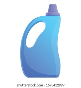 Washing cleaner bottle icon. Cartoon of washing cleaner bottle vector icon for web design isolated on white background
