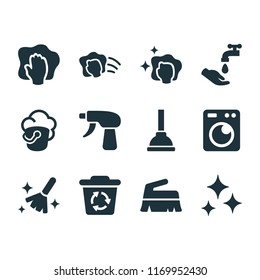 Washing & Cleaning Icons - Set 2