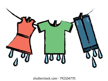 washing clothes design