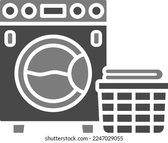 Washing Clothes vector icon. Can be used for printing, mobile and web applications.