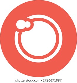 Prato de lavar Ícone Vetor Design Illustration