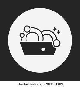 washing dishes icon