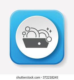 washing dishes icon