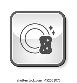 washing dishes icon